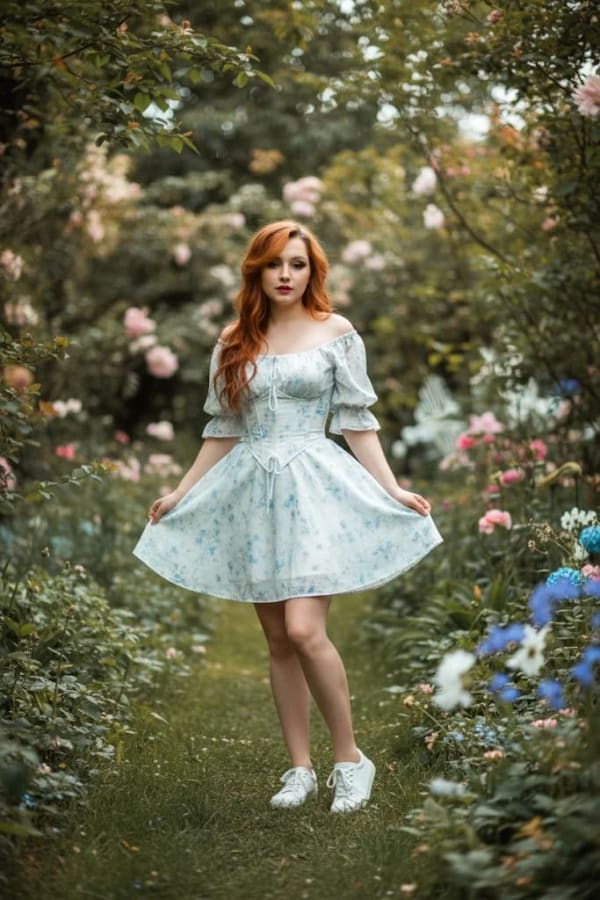 Outdoor Portrait — AI image prompt example