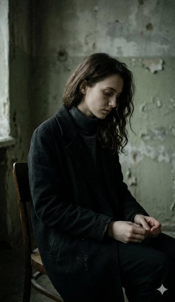 Quiet Winter Portrait — AI image prompt example