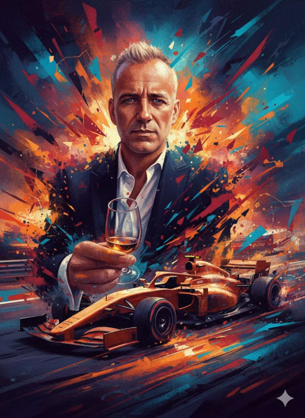 Racing — AI image prompt example