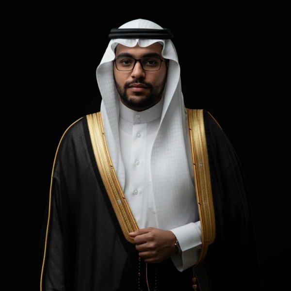 Saudi clothing — AI image prompt example