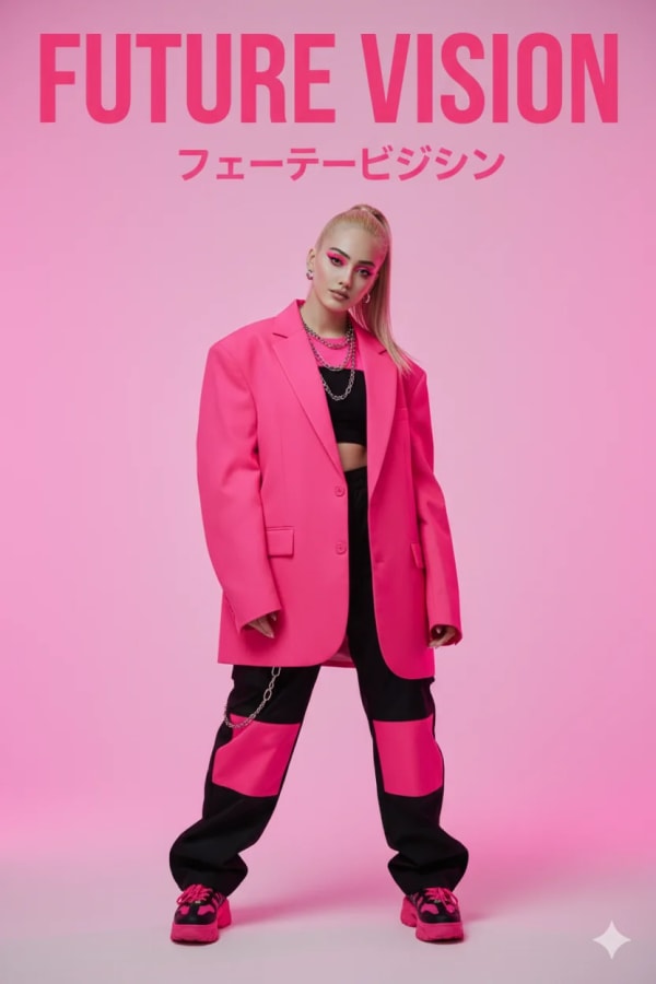 Studio fashion — AI image prompt example
