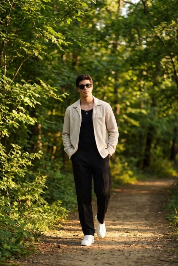 Stylish Walk — AI image prompt example