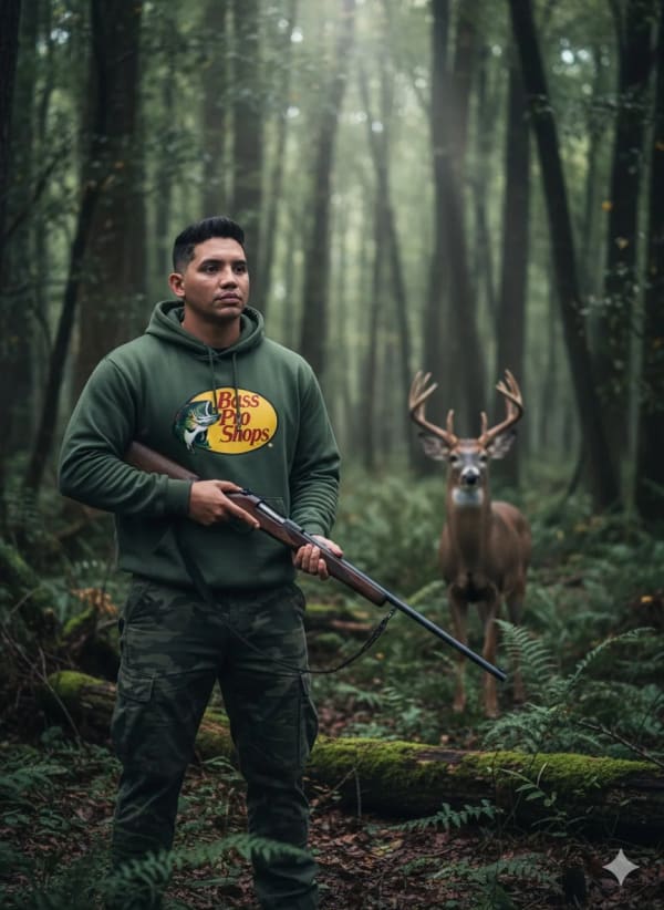 The Deerâ€™s Gaze — AI image prompt example