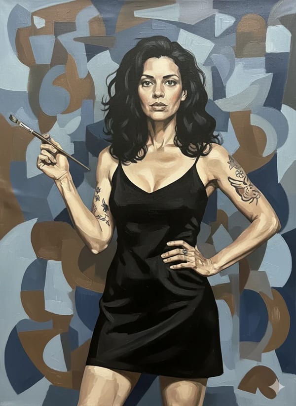 the painter — AI image prompt example
