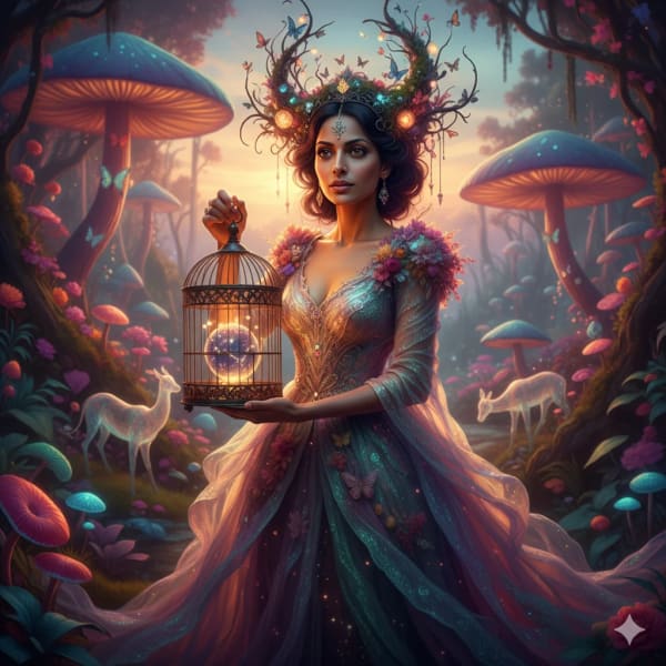 Tim Walker Fantasy — AI image prompt example