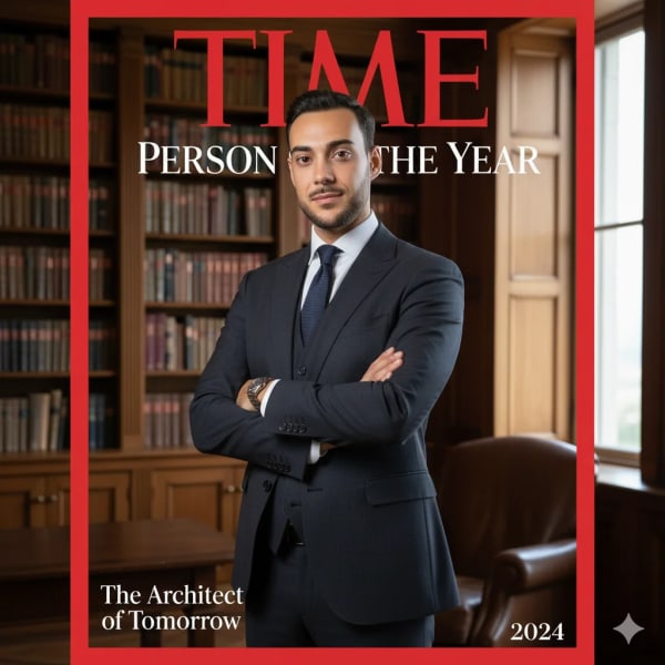 Time Magazine — AI image prompt example