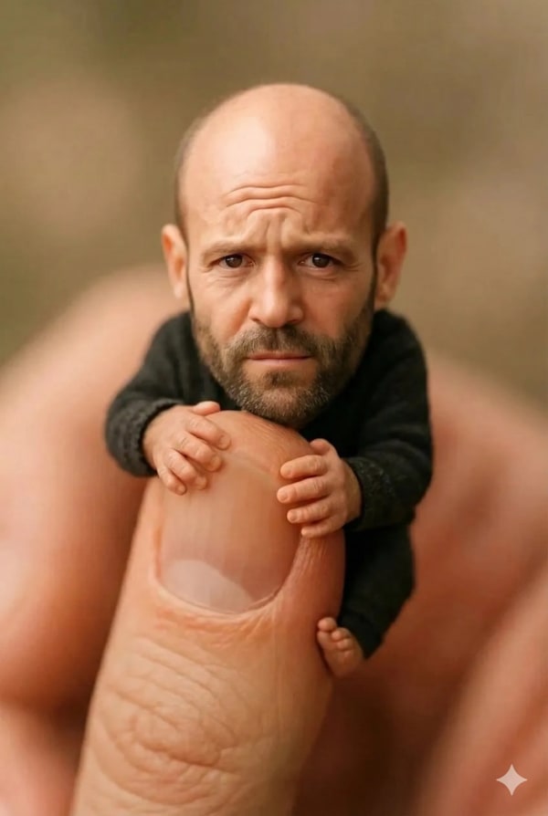 Tiny Thumb Climber — AI image prompt example