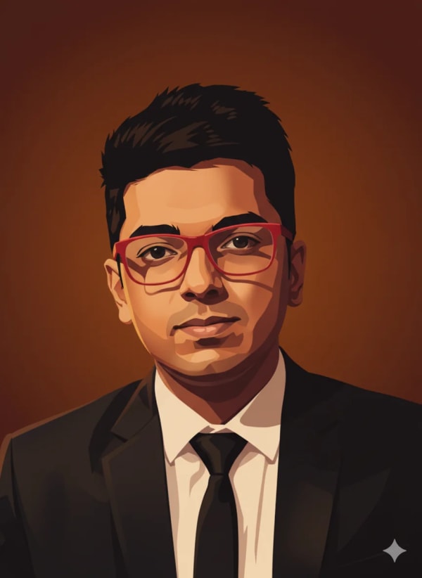 Vector Mrinal Prakash — AI image prompt example