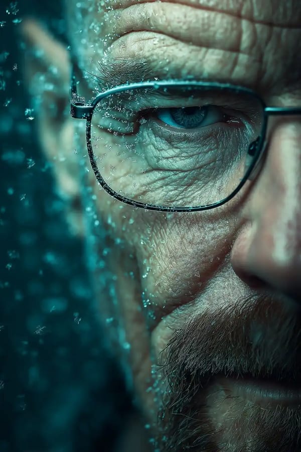 Walter White Surreal Editorial — AI image prompt example