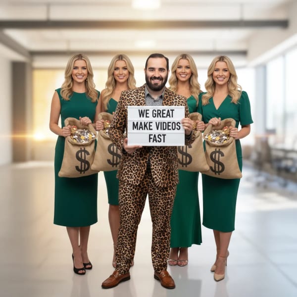 We Great Make Videos Fast — AI image prompt example