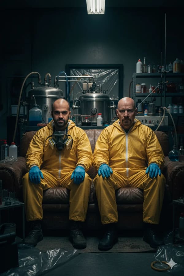 You in Breaking Bad — AI image prompt example