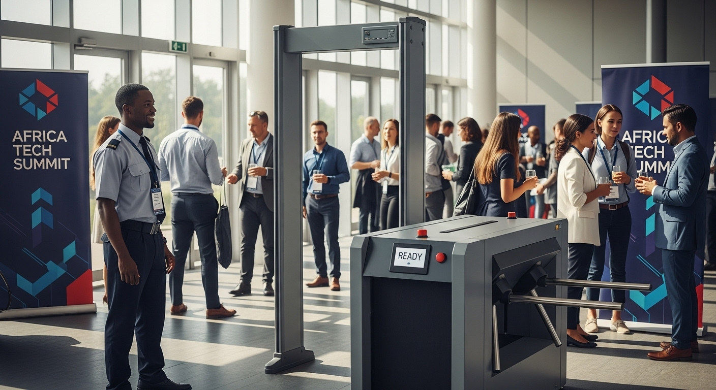 Walk-Through Portable Metal Detectors