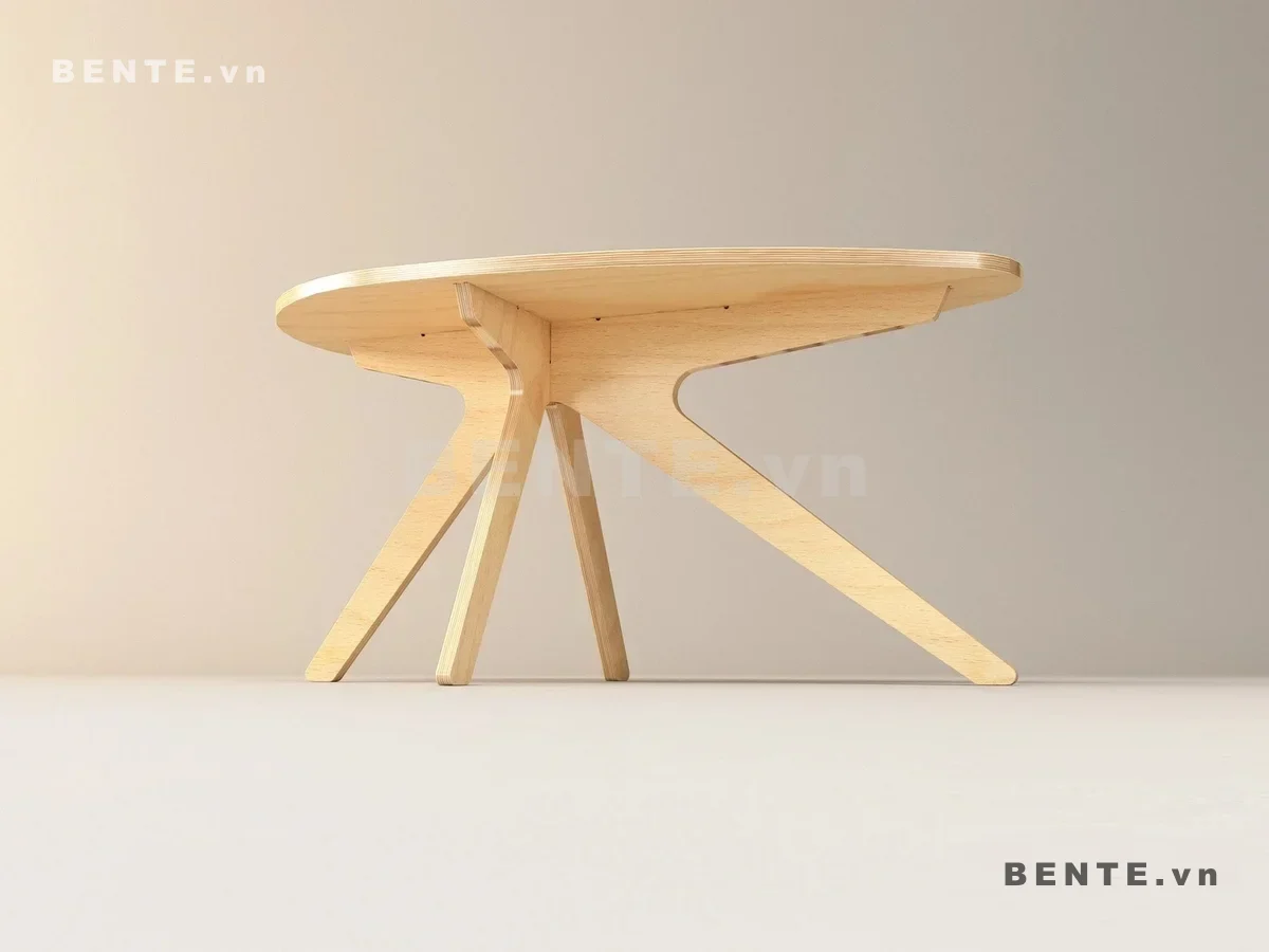 bàn cafe đặt trước sofa