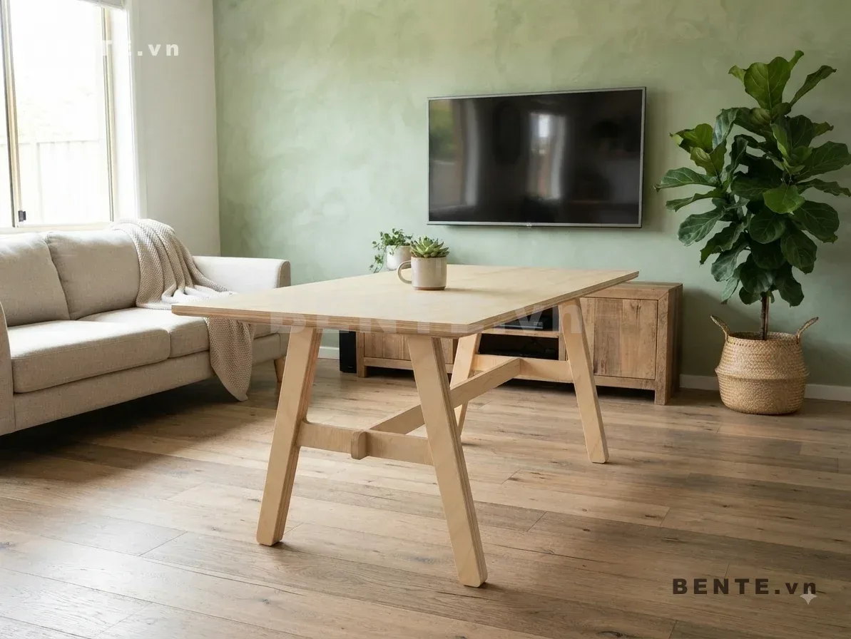 bàn ăn chân xòe