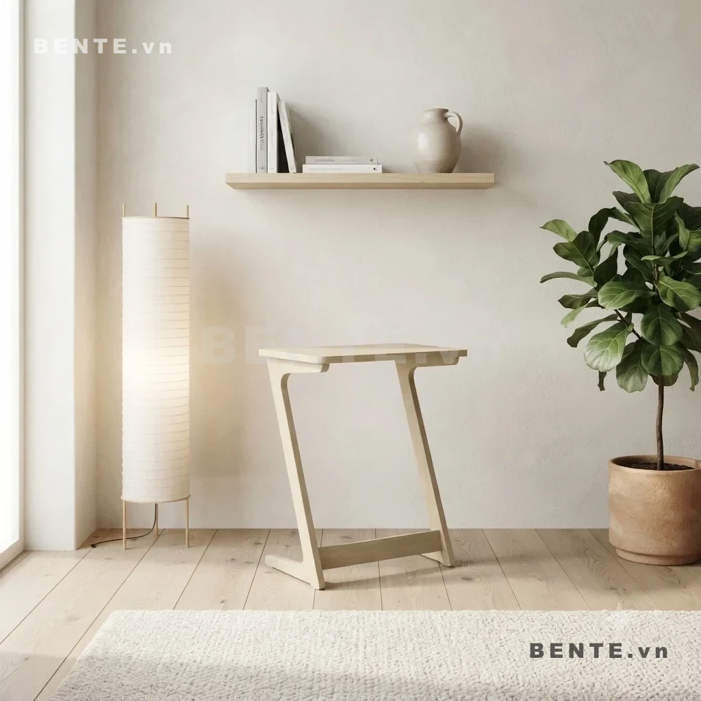 bàn cafe thanh đỡ dưới
