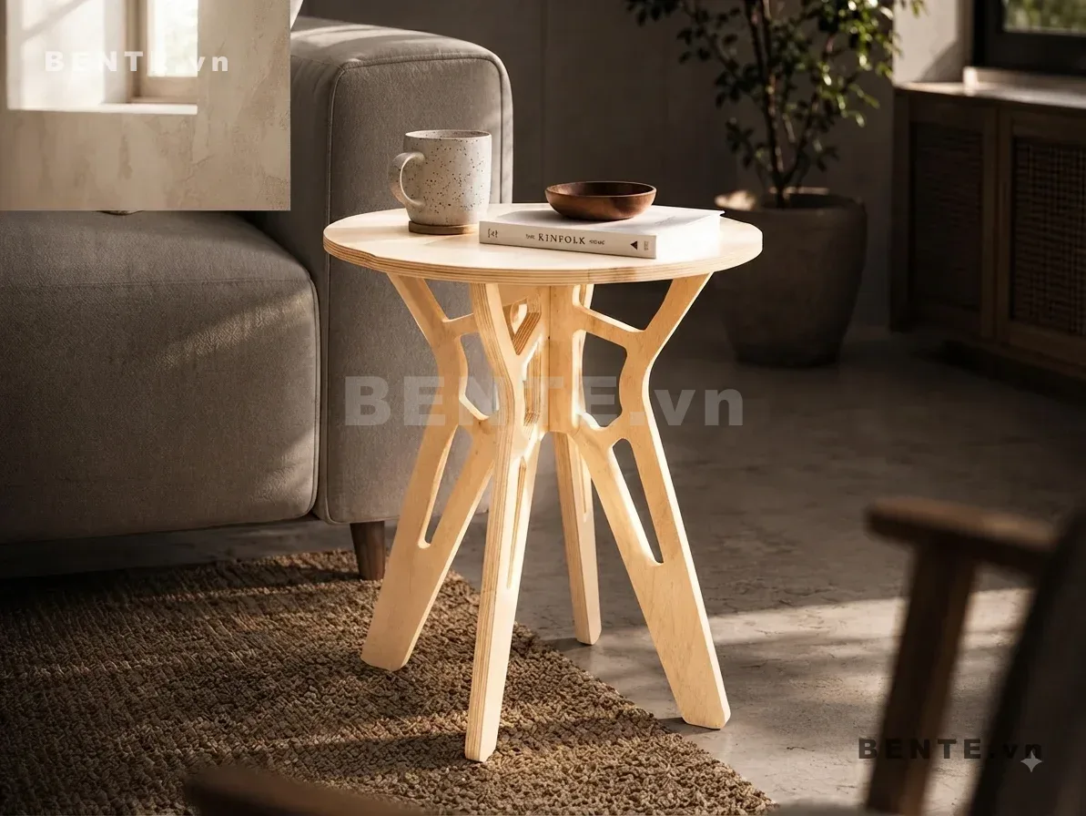 bàn chân 4 tấm khoét 2 ô