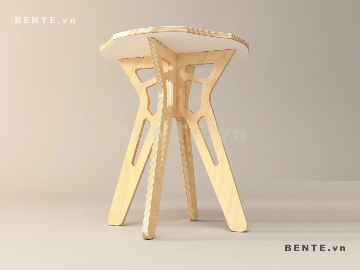 bàn cafe chân 4 tấm