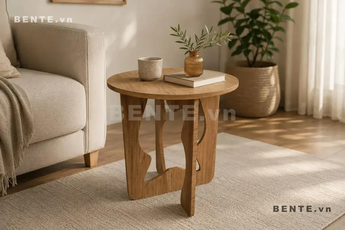 bàn cafe mặt tròn, bàn trà mặt tròn
