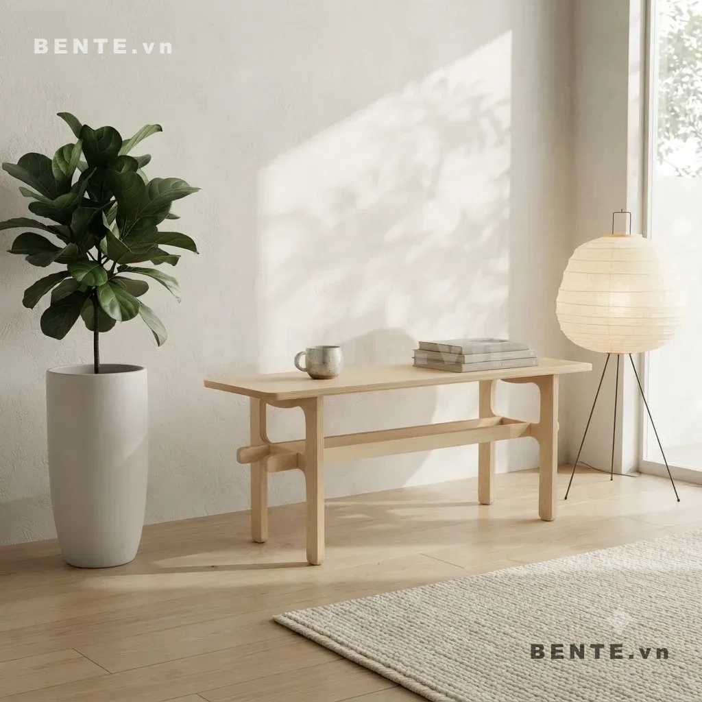 bàn console thanh đỡ ngang