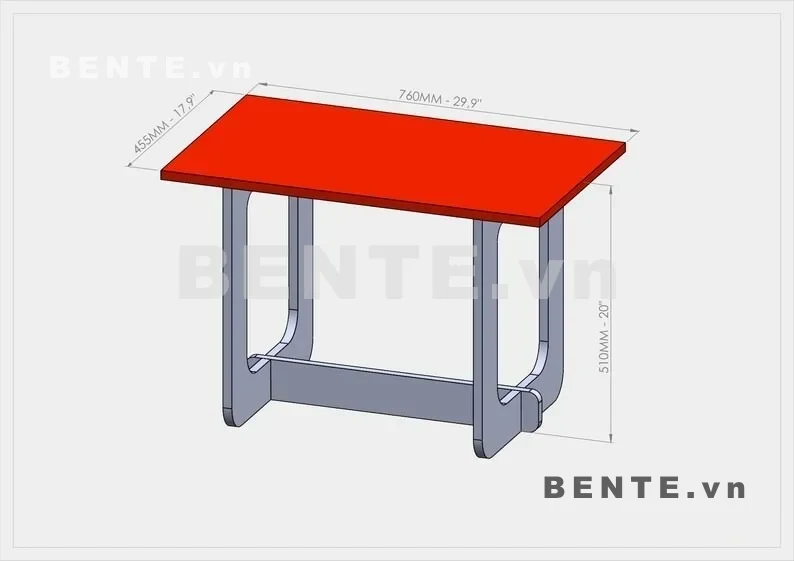 ảnh kích thước, bàn trang trí chân khung mở, bàn sau sofa chân khung