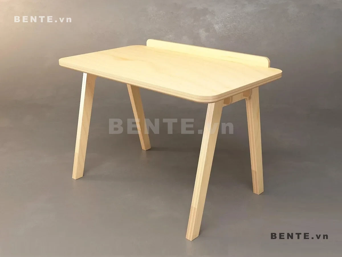 bàn làm việc dáng chữ nhật
