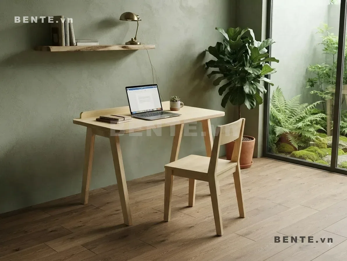 bàn máy tính mặt chữ nhật