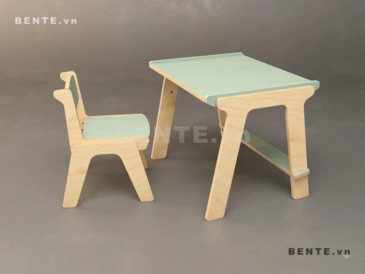 bộ bàn ghế trẻ em điều chỉnh được