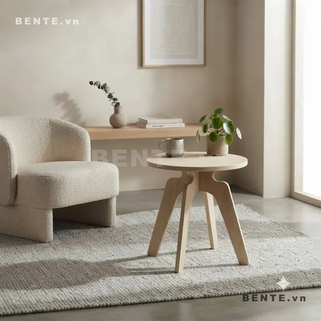 bàn phụ lắp ráp, bàn phụ kê cạnh sofa