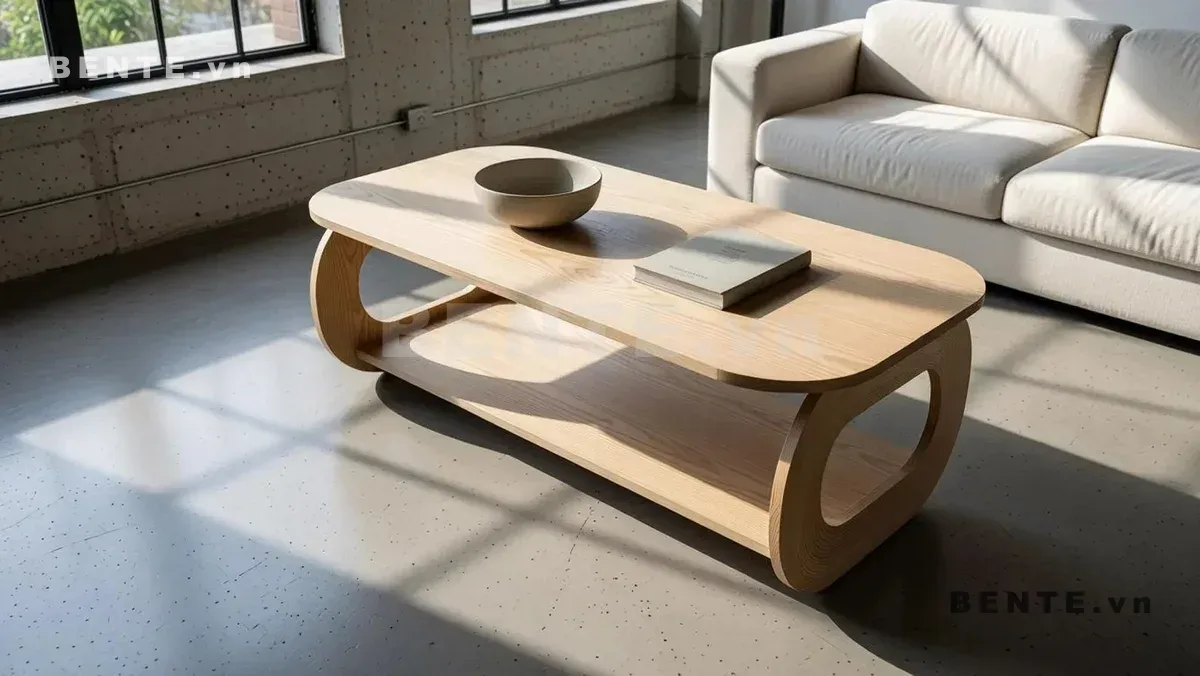 bàn sofa kệ dưới