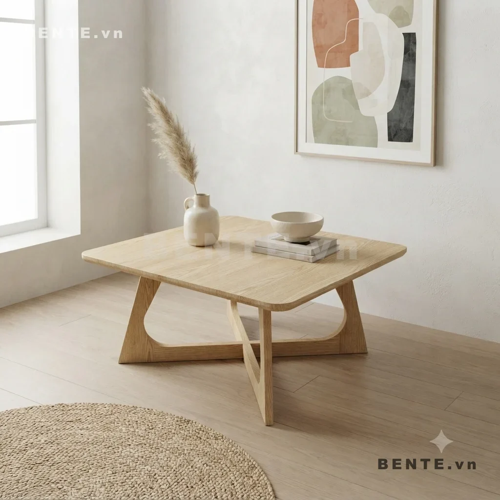 bàn sofa tròn hiện đại, bàn trà tròn tối giản