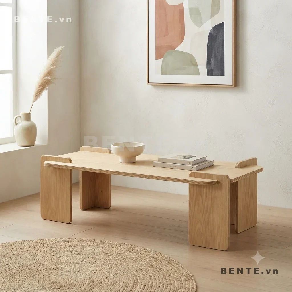bàn phụ đặt trước sofa