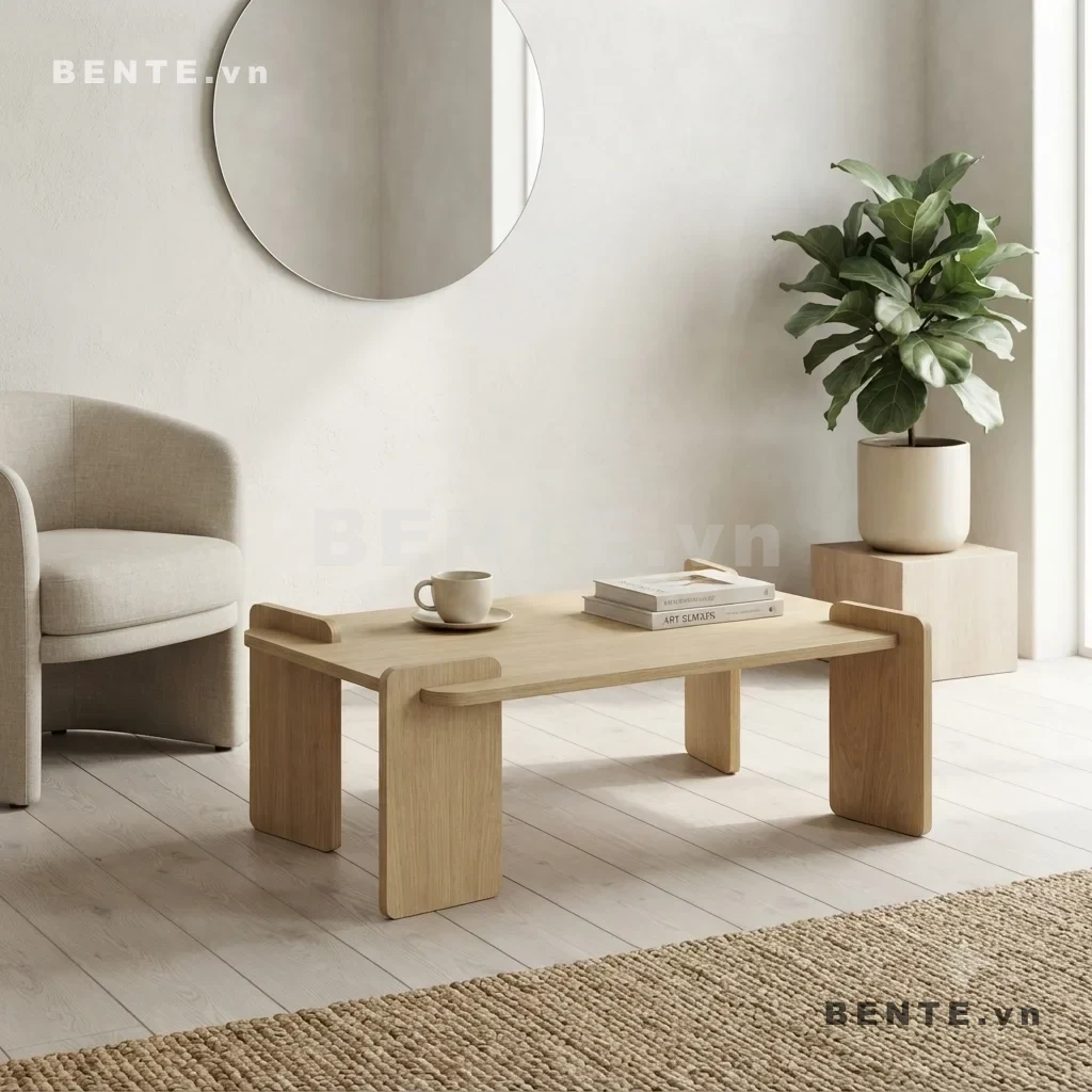 bàn cafe tròn hiện đại