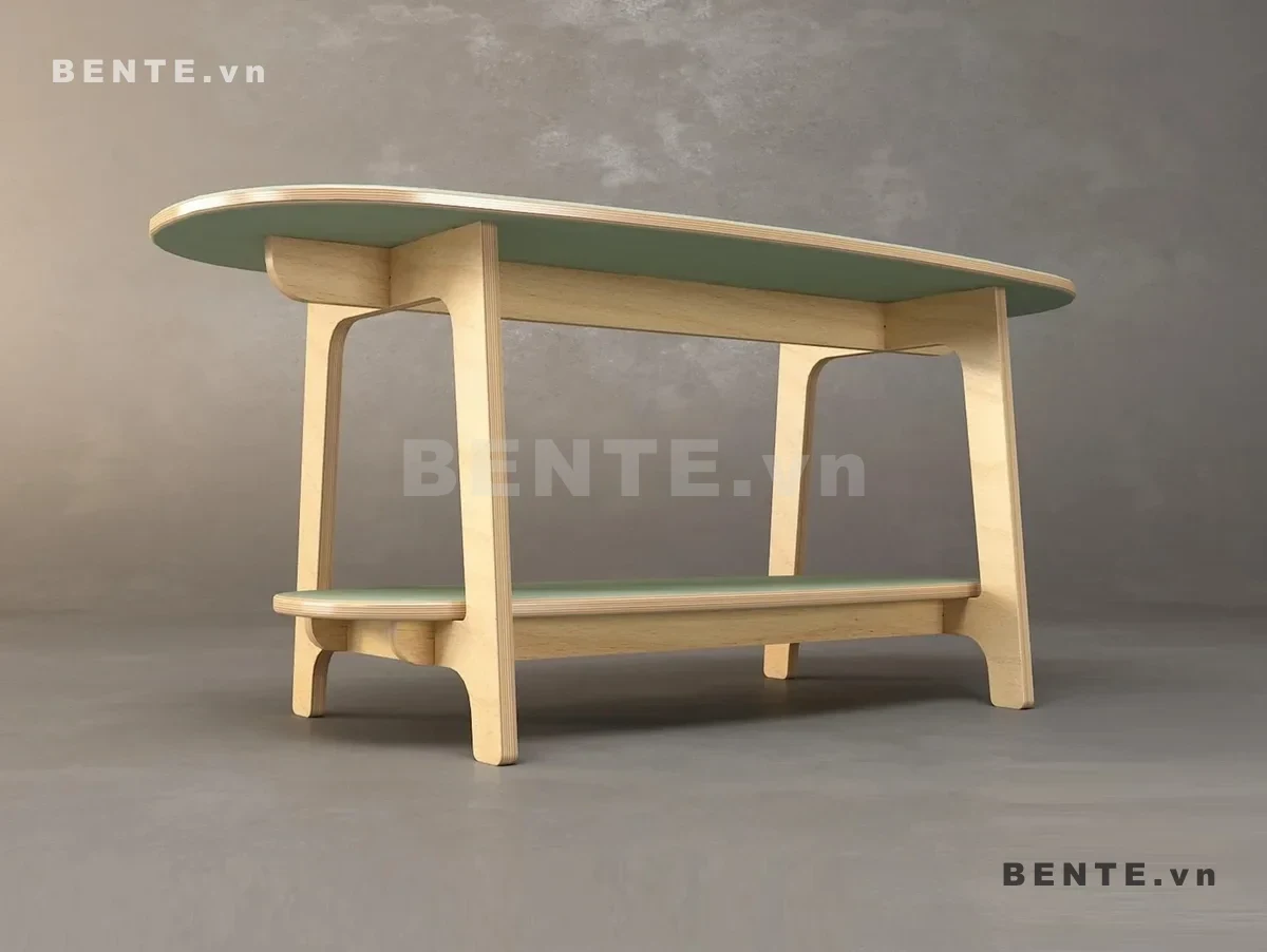 bàn sofa phong cách Scandinavian