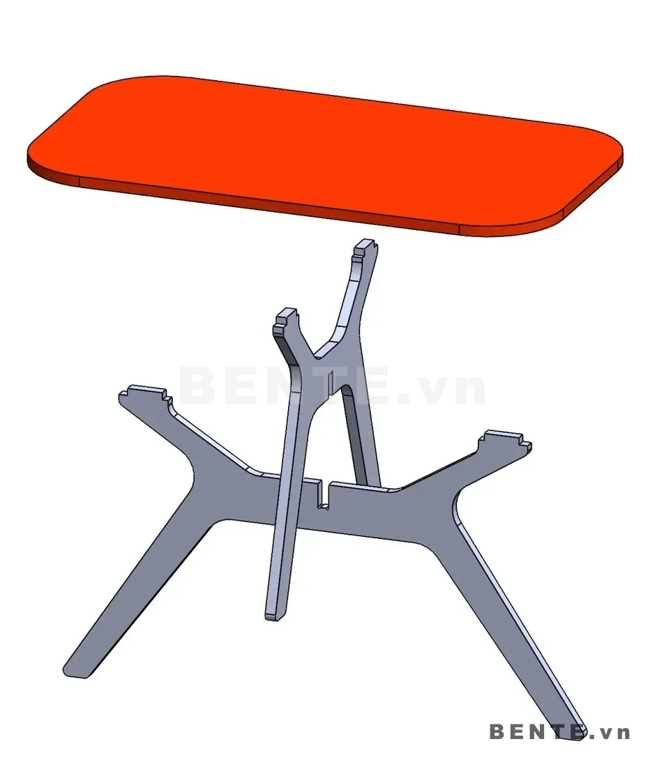 ảnh hướng dẫn lắp ráp, bàn sofa mặt tròn phòng khách