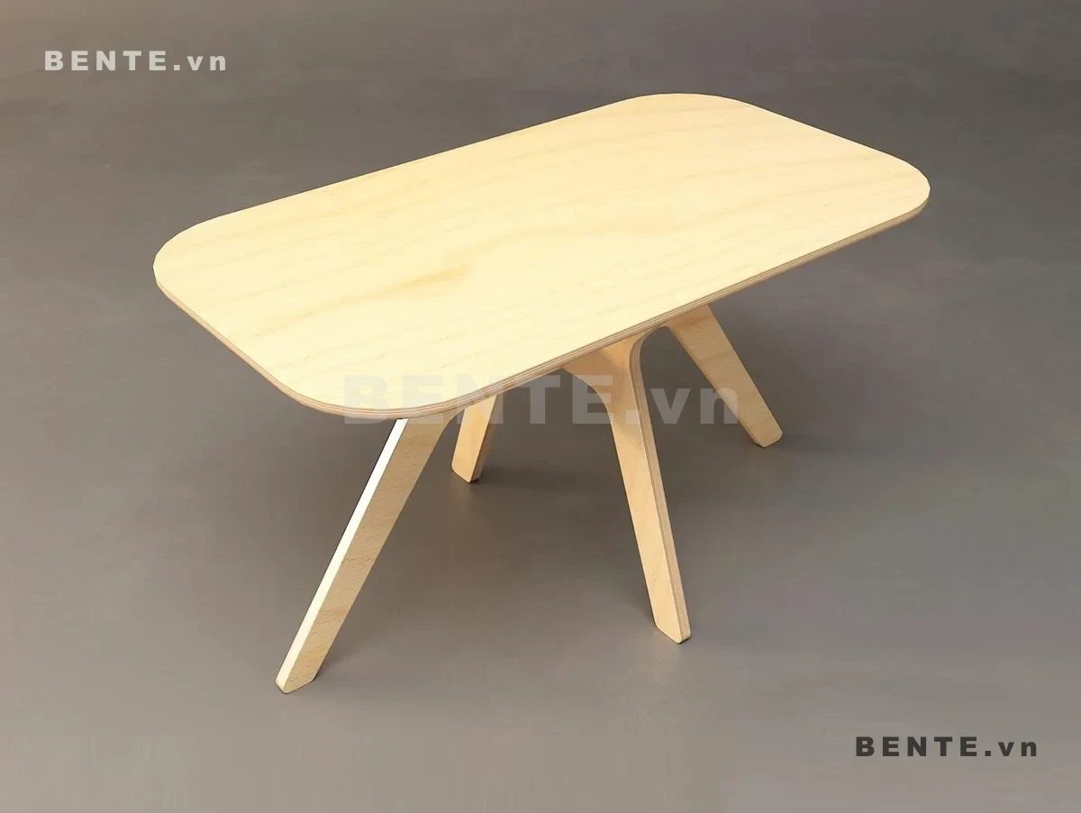 bàn sofa tròn phòng khách