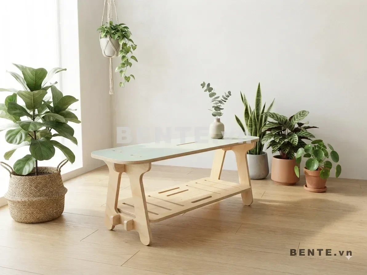 kệ giày trẻ em có chỗ ngồi