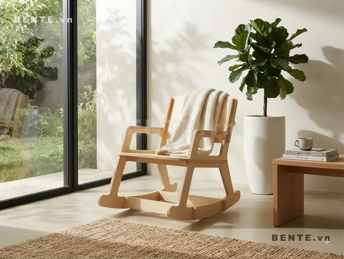 Ghế Gỗ Bập Bênh Tựa Lưng, Lắp Ráp Đơn Giản - G41826, ghế gỗ bập bênh tựa lưng tấm cong, ghế bập bênh tay vịn khoét ô, ghế rocking chair tay vịn, ghế bập bênh chân cong, ghế thư giãn tựa lưng cao, ghế đọc sách bập bênh, ghế phòng khách bập bênh, ghế ngồi thư giãn tay vịn, ghế bập bênh khung hông khoét ô, ghế gỗ lắp ráp bập bênh