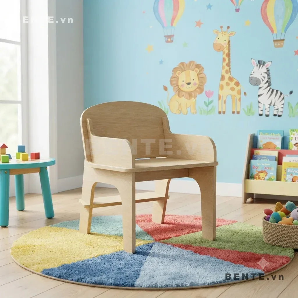 Ghế Gỗ Trẻ Em Tay Vịn Liền Hông, Tựa Lưng Bản Rộng, Lắp Ráp Đơn Giản - G41863, ghế gỗ trẻ em tay vịn liền hông, ghế trẻ em tựa lưng bản rộng, ghế trẻ em chân khoét vòm, ghế ngồi cho bé có tay vịn, ghế trẻ em hông cong, ghế tựa trẻ em khung liền, ghế gỗ cho bé tựa lưng rộng, ghế trẻ em chân tấm cong, ghế ngồi cho bé lắp ráp, ghế trẻ em khung hông hai bên
