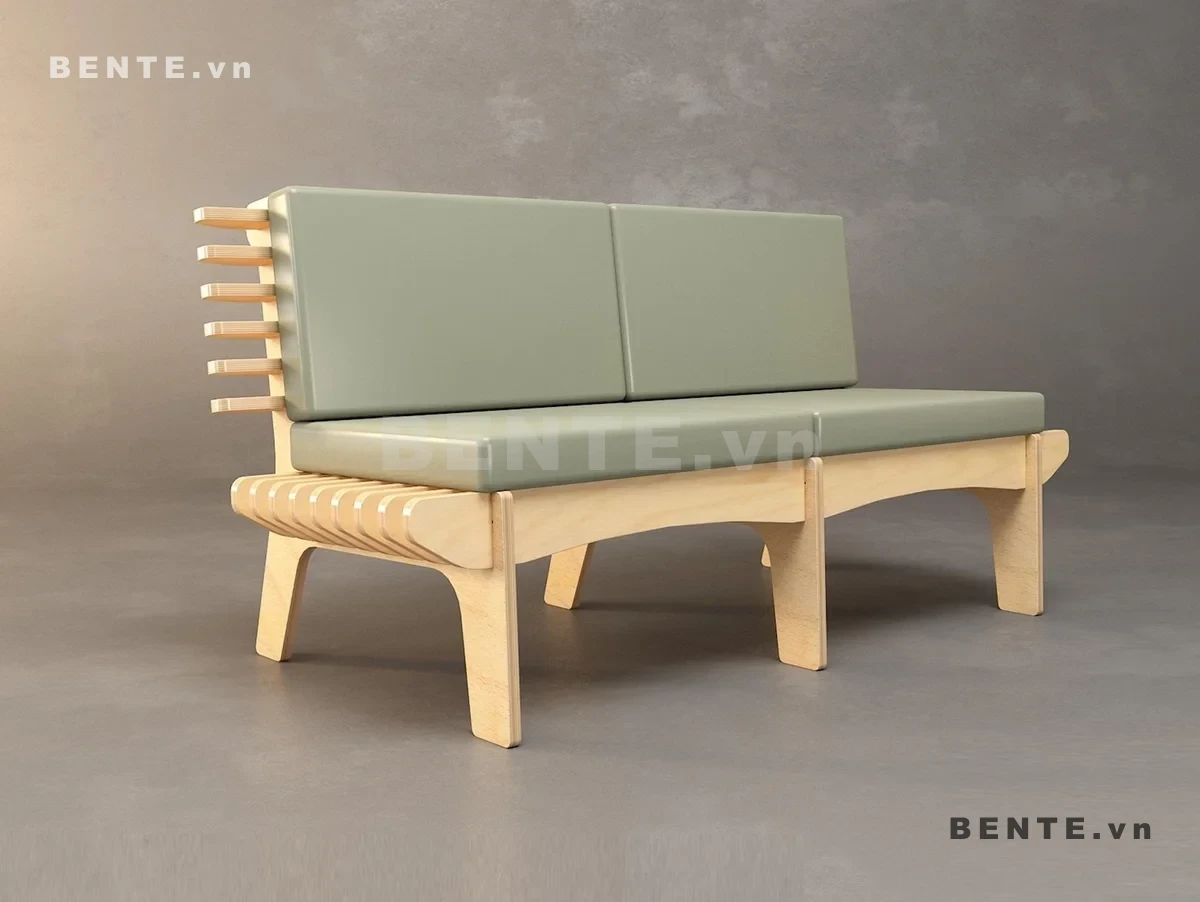sofa phòng khách 2 chỗ lắp ráp