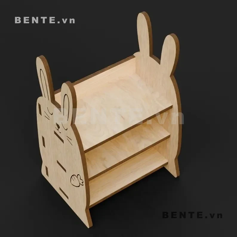 kệ sách 3 tầng cho bé