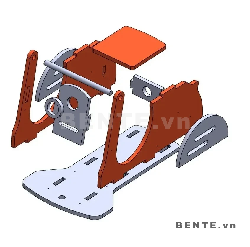 ảnh hướng dẫn lắp ráp, xe thăng bằng gỗ trẻ em 4 bánh xoay, xe thăng bằng cho bé dạng xe ngồi