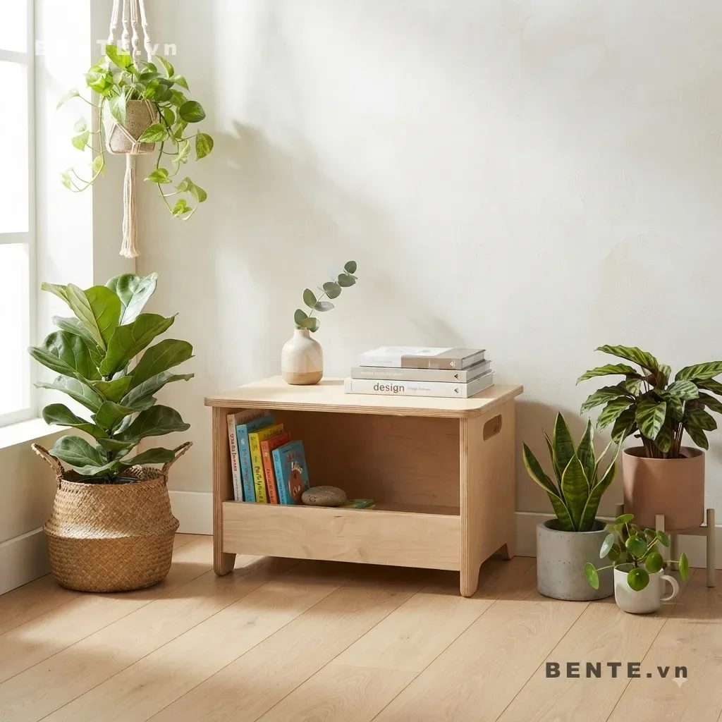 tủ cất thú bông cho bé