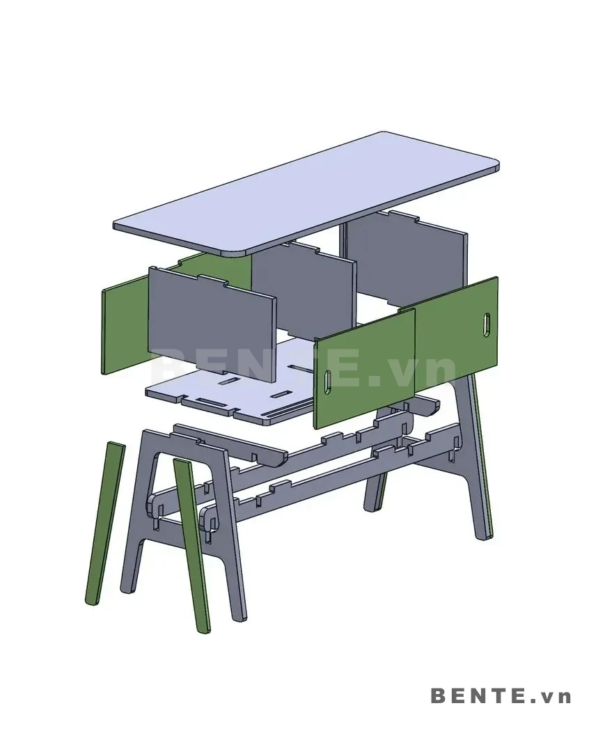 ảnh hướng dẫn lắp ráp, tủ kệ tivi gỗ 2 cửa trượt
