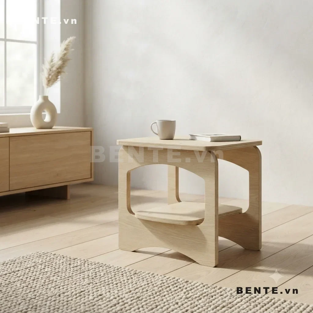 bàn phụ kệ dưới dạng mở
