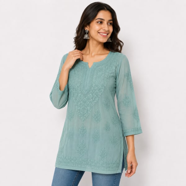 Muslin Short Kurti