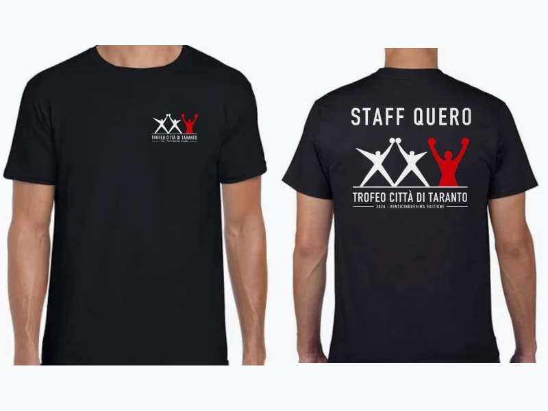 La maglia ufficiale dello Staff del Trofeo