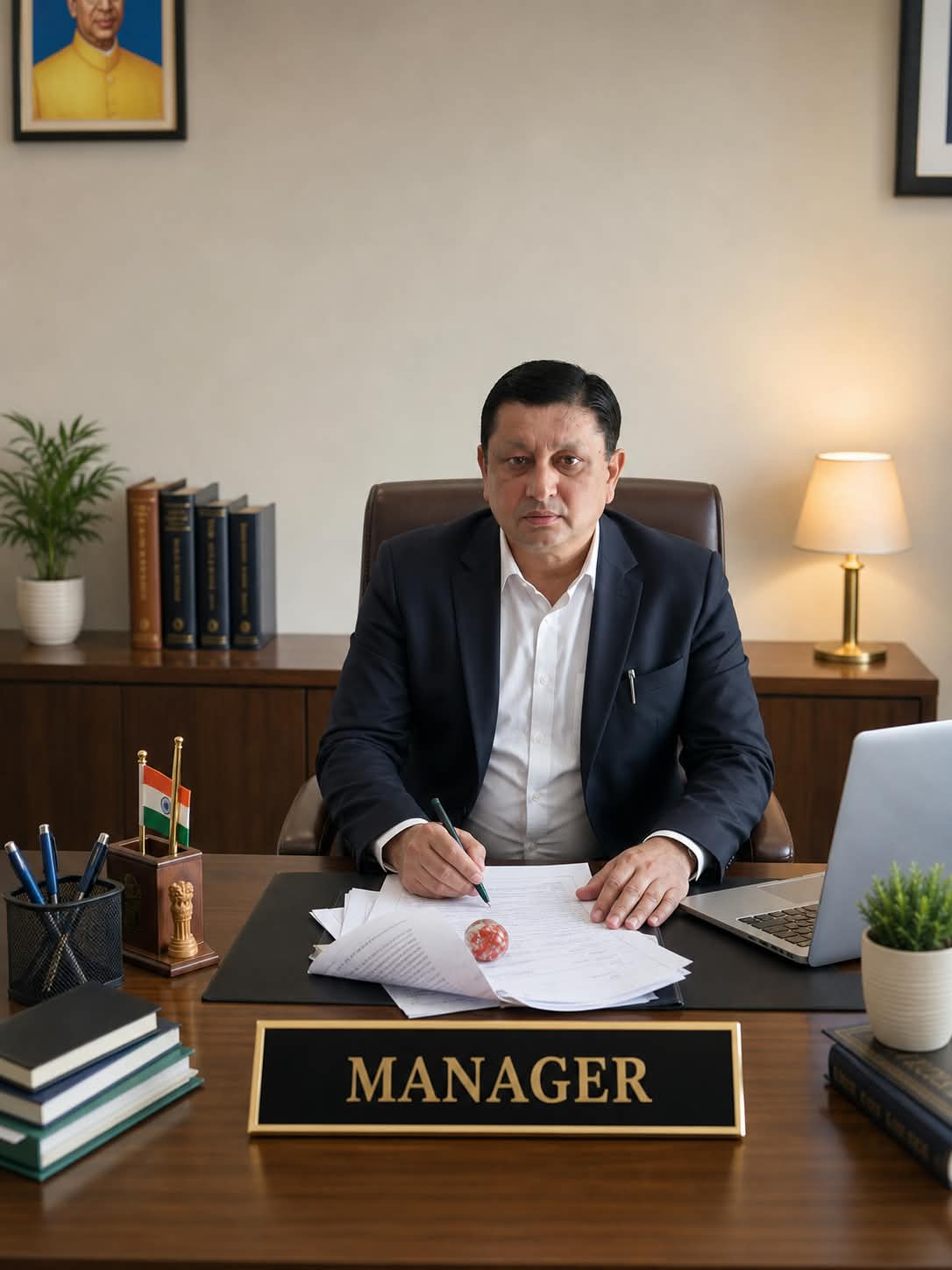 Er. Arvind Kr. Tiwari, Managing Director of Shandilya Public School