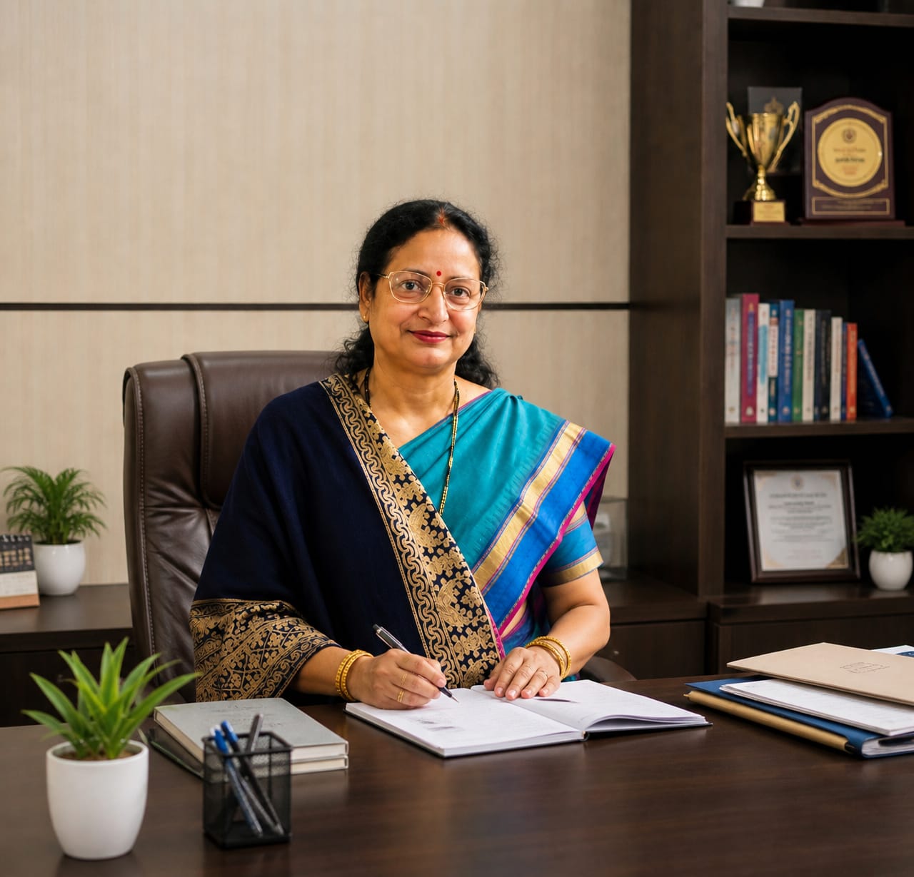 Ms. Nutan Tiwari, Assistant Director of Shandilya Public School