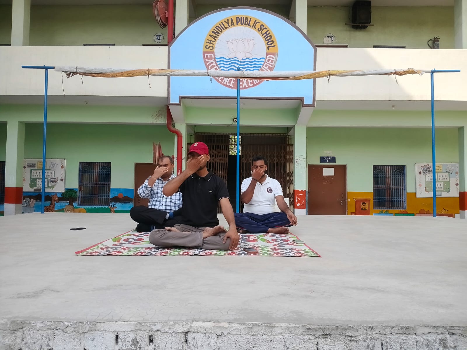 Student activities at Shandilya Public School