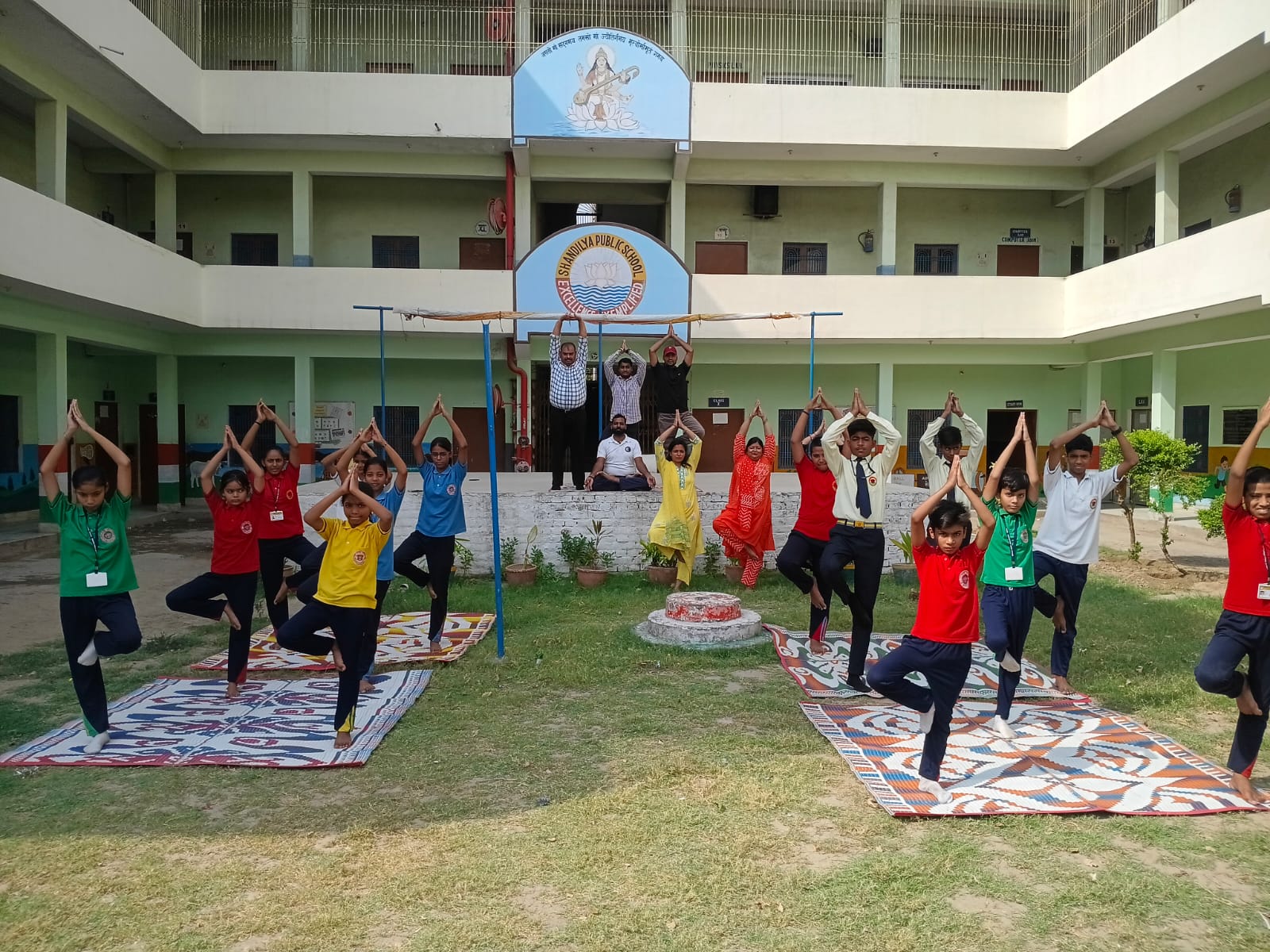 Photograph from Yoga Day